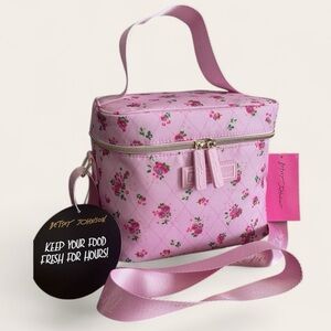 Betsey Johnson Insulated Lunch Box Tote Cooler Bag